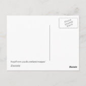 Carte postale La Bella Muerte (Dos)