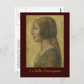 Carte postale La Bella Principessa (Devant / Derrière)
