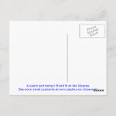 Carte Postale La Bella Vista (Dos)