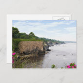 Carte Postale La belle côte de Newport Rhode Island (Devant / Derrière)