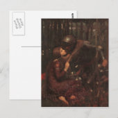 Carte Postale La Belle Dame Sans Merci (Devant / Derrière)
