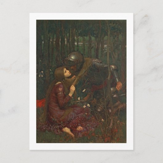 Carte Postale La Belle Dame Sans Merci, 1893 (Devant)