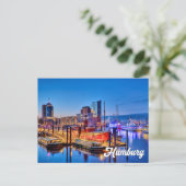 Carte Postale La belle Hambourg, Allemagne (Debout devant)