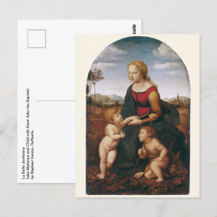 Carte Postale La Belle Jardinière par Rapahel