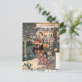 Carte Postale La Belle Jardinière - Septembre - Eugène Grasset (Debout devant)