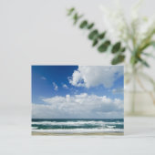 Carte Postale La belle mer en Sardaigne (Debout devant)