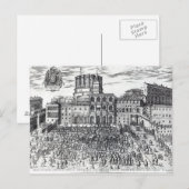 Carte Postale La bénédiction du pape Pie V (Devant / Derrière)