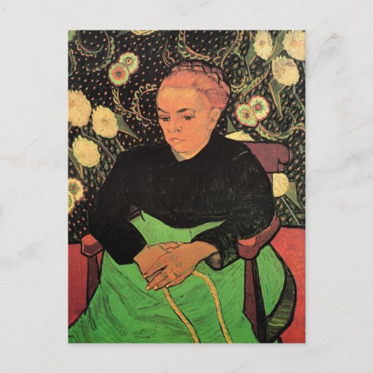 Carte Postale La Berceuse (Augustine Roulin) par Vincent van Gog (Devant)