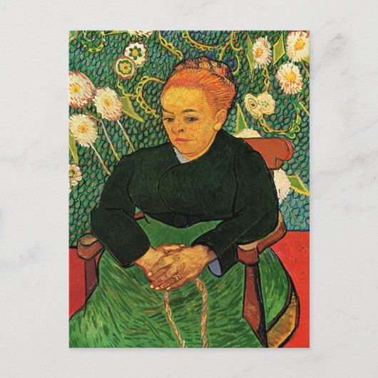 Carte Postale La Berceuse (Augustine Roulin) par Vincent van Gog (Devant)