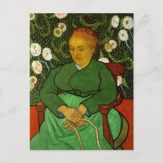 Carte Postale La Berceuse (Augustine Roulin), Vincent van Gogh (Devant)
