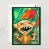 Carte Postale La Bête et la Beauté (Devant / Derrière)