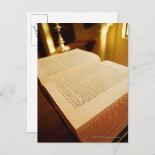 Carte Postale La Bible (Devant / Derrière)