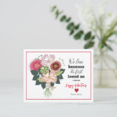 Carte Postale La Bible Florale de Saint Valentin (Debout devant)