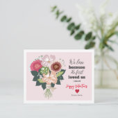 Carte Postale La Bible Florale de Saint Valentin (Debout devant)