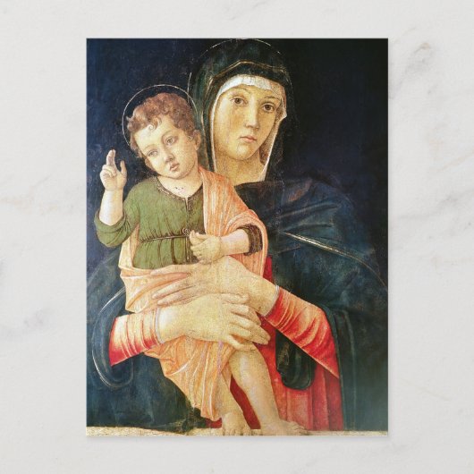 Carte Postale La Bienheureuse Vierge et Enfant, 1460-70 (Devant)