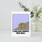 Carte Postale La boîte (Debout devant)