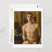 Carte Postale La boîte de Konstantin Somov (Devant / Derrière)