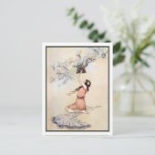 Carte Postale La boîte de Pandore par Warwick Goble (Debout devant)