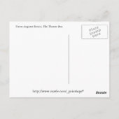 Carte Postale La boîte de théâtre de Renoir (Dos)