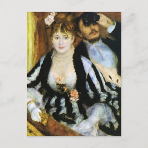 Carte Postale La boîte de théâtre de Renoir