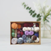 Carte Postale La boîte du collecteur de fil (Debout devant)