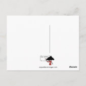 Carte Postale La bonne attitude (Dos)