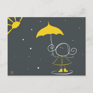 Carte Postale La bonne attitude