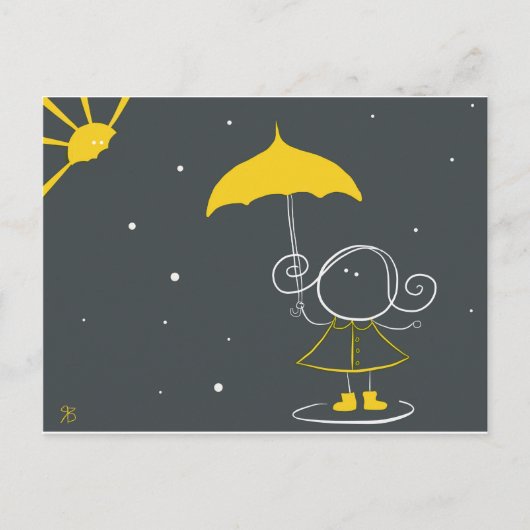 Carte Postale La bonne attitude (Devant)