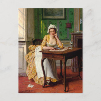 Carte Postale La bonne de la dame - Caraud