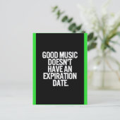 CARTE POSTALE LA BONNE MUSIQUE N'A PAS DE CITATIONS DE DATE D'EX (Debout devant)