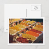 Carte Postale La Boqueria - Épices pour votre repas (Devant / Derrière)