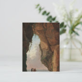 Carte Postale La bouche d'une grotte (1784) Hubert Robert (Debout devant)