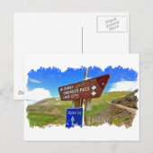 Carte Postale La boucle alpine (Devant / Derrière)