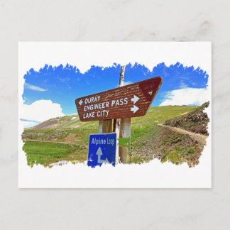 Carte Postale La boucle alpine