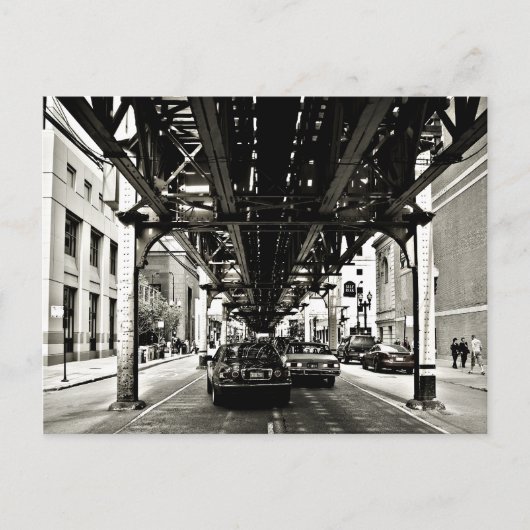 Carte Postale La boucle de Chicago (Devant)