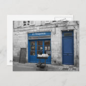 Carte Postale La Bouquiniste (Devant / Derrière)