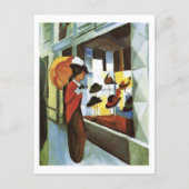 Carte Postale La boutique Casquette August Macke (Devant)