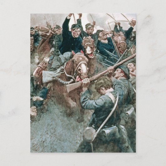 Carte Postale La brigade de Jackson debout comme un mur de pierr (Devant)