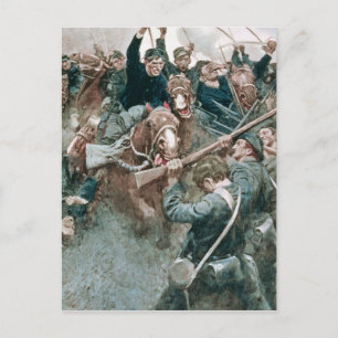 Carte Postale La brigade de Jackson debout comme un mur de pierr