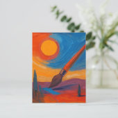 Carte Postale La brosse des rêves (Debout devant)