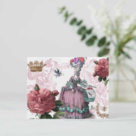 Carte Postale la cage aux oiseaux (Debout devant)