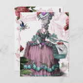 Carte Postale la cage aux oiseaux (Devant / Derrière)