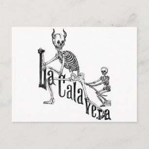 Carte Postale La Calavera Infernale. Le Jour des Morts.