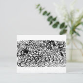 Carte Postale La Calavera Revuelta par José Guadalupe Posada (Debout devant)