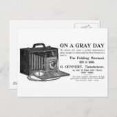 Carte Postale La caméra Montauk (Devant / Derrière)