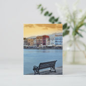 Carte Postale La Canée à la tombée de la nuit, La Canée, Crète,  (Debout devant)