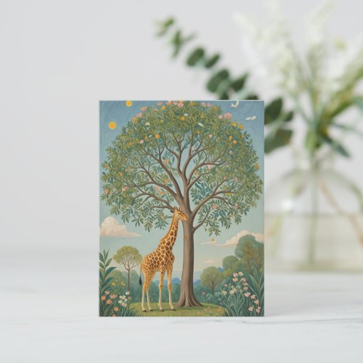 Carte Postale La canopée de Giraffe (Debout devant)