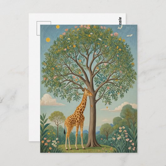 Carte Postale La canopée de Giraffe (Devant / Derrière)