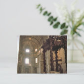 Carte Postale La canopée du Bernin, la basilique Saint-Pierre (Debout devant)