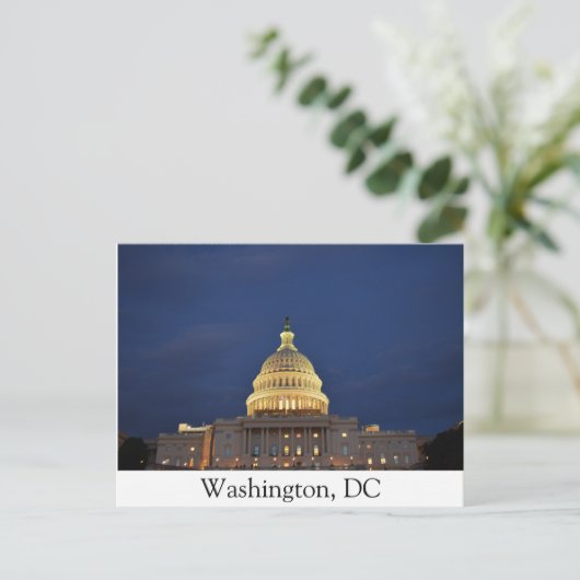 Carte Postale La Captiol à Washington, DC (Debout devant)